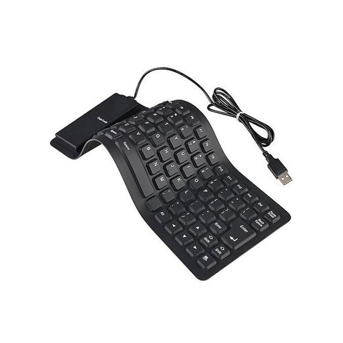 Flexible Computer / Laptop USB Keyboard - mykariakoo
