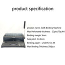 Office Comb Spiral Binder Machine - mykariakoo