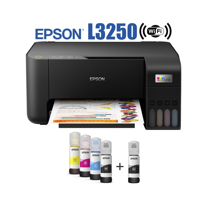Epson L3250 WIRELESS Ink Tank Printer - Print, Scan, Copy - mykariakoo