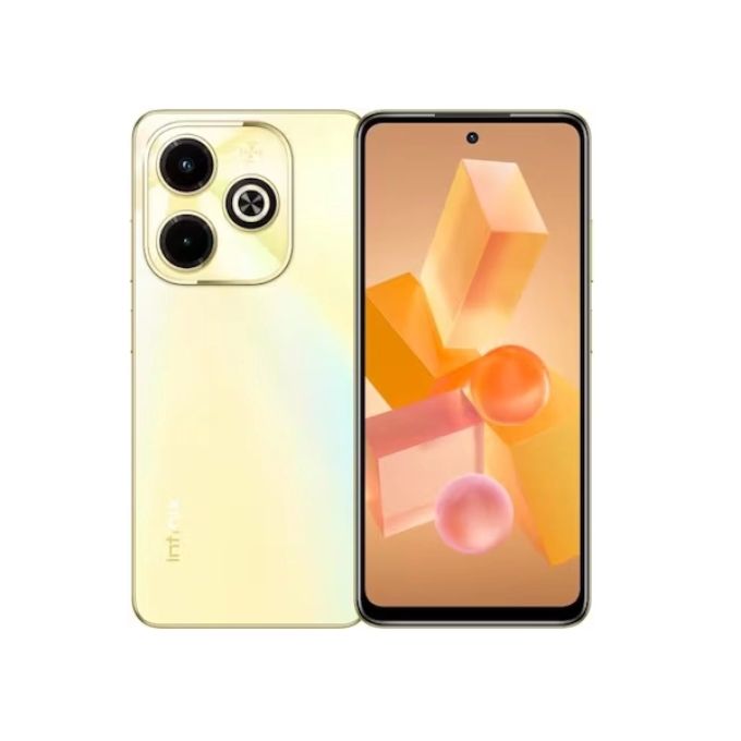 Infinix Hot 40i, 6.78"HD , 128GB ROM + 4GB RAM (Dual SIM), 50MP, 5000mAh - Horizon Gold. - mykariakoo