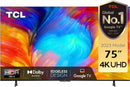 TCL 75 Inch 4K Google Smart TV