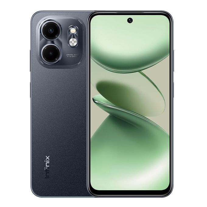 Infinix Smart 9, 6.7", 64GB + 4GB RAM (Dual SIM), 5000mAh, Metallic Black