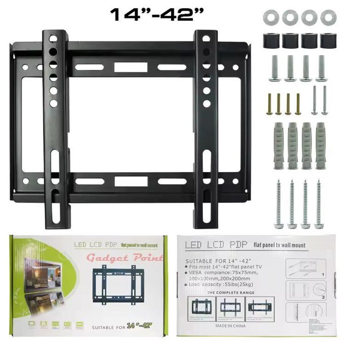 LED LCD Flat Panel TV Mount Bracket 14-42 Inches