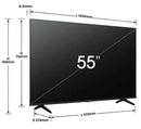 Hisense 55'Inch  Ultra HD 4K Tv