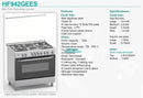 Hisense Cooker/Jiko 60 x 90