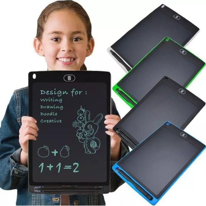 BIG 10" LCD Writing Tablet Unbreakable With Stylus Pen Re-Writable With Screen