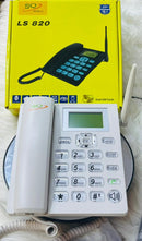 SQ mobile LS820 "Simu ya mezani" - White - mykariakoo