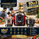 Sapphire Crest Pressure Cooker 6.0L