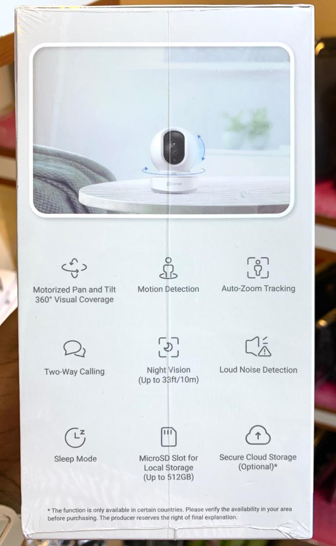 EZVIZ TY1 Pro 1080p Smart Pan & Tilt WiFi Home Camera