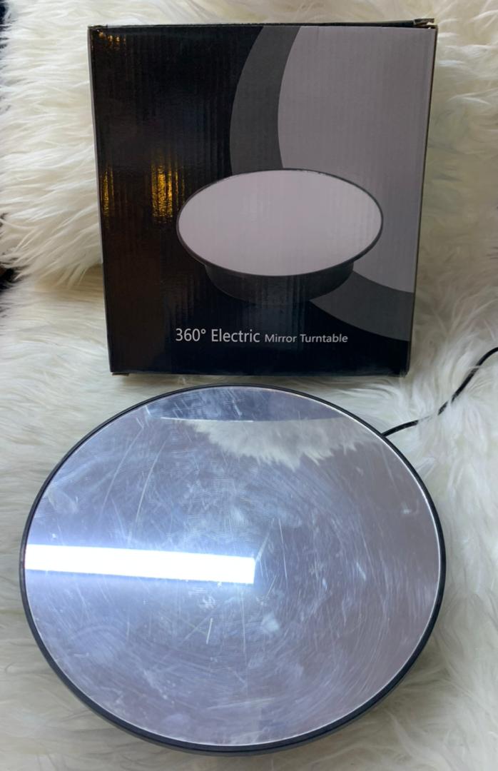 360` Electric Mirror Turntable