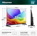 Hisense 32'Inch Tv