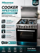 Hisense Cooker/Jiko 60 x 60