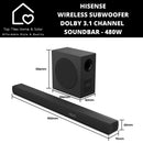 Hisense Sound bar 480W - mykariakoo