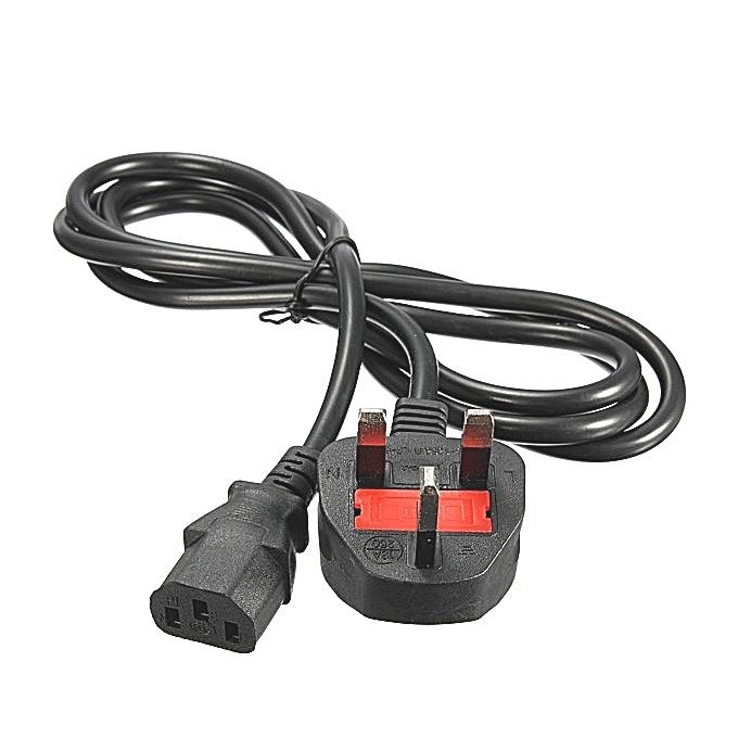 Power Cord Cable Fuse PC Computer Monitor 3 Pin UK - mykariakoo