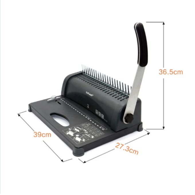 Office Comb Spiral Binder Machine - mykariakoo