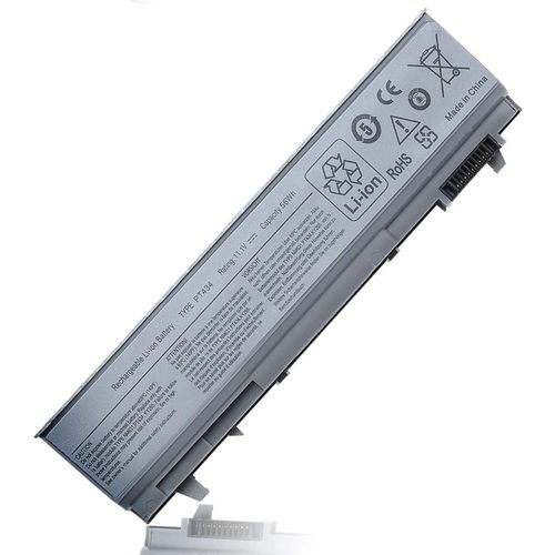Batteria Sostitutiva Per Dell Latitude E6410 - 10.8-11.1V 5200 MAh, 6 Celle, Grigia - Foto 4