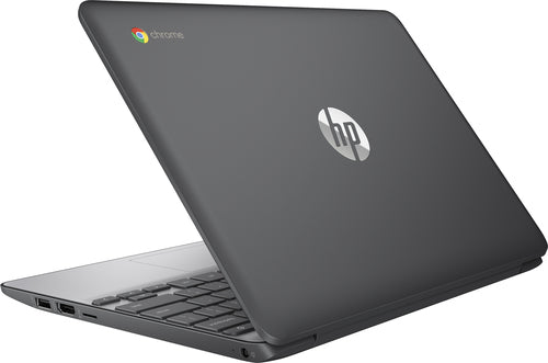 HP 11.6" Chromebook 11 G5 EE, Chrome , Intel Celeron N3060, Dual Core, 1.6 GHz, 4GB RAM, 16GB SSD, Black with 500 GB external Drive - mykariakoo