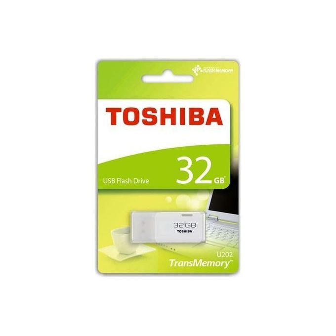 Toshiba 32 GB - Flash Disk - White - mykariakoo