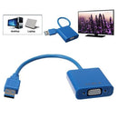 USB 3.0 to VGA Adapter, USB 3.0 to VGA Male to Female Adapter - mykariakoo