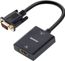 VGA to HDMI, 1080P VGA to HDMI Adapter (Male to Female) - mykariakoo