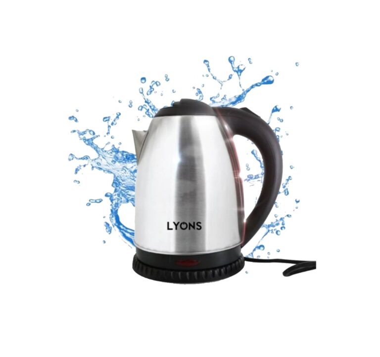 Lyons Stainless Steel Electric Kettle Brand: LYONS - mykariakoo